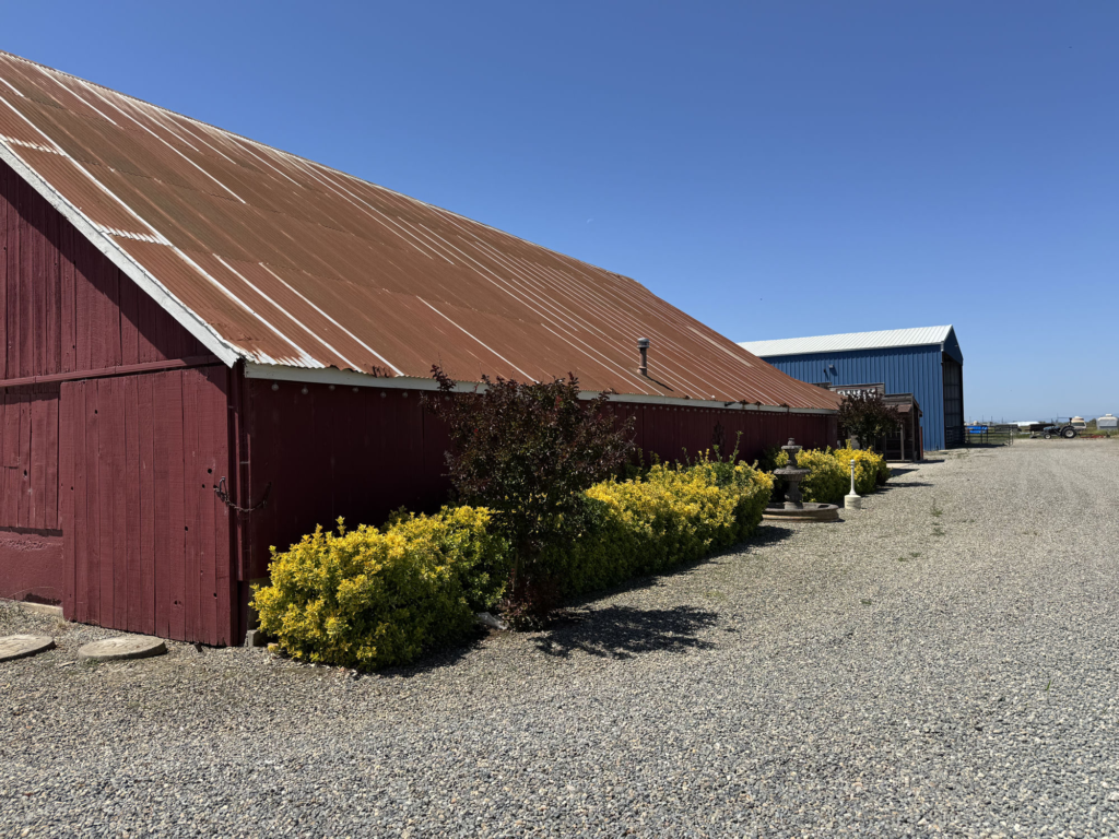 The barn at Van Steyn Ranch